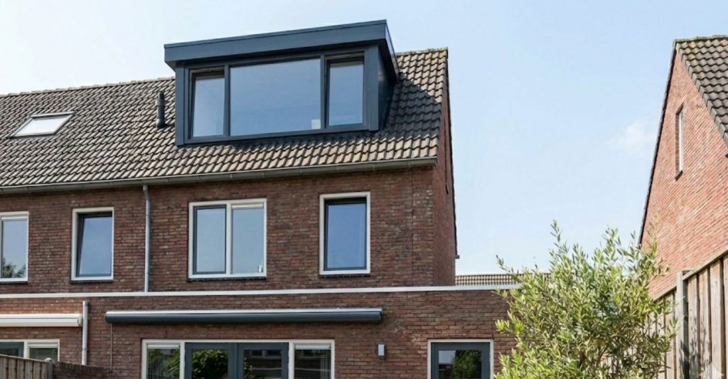 Dakkapel in Tiel - Kunststof dakkapel